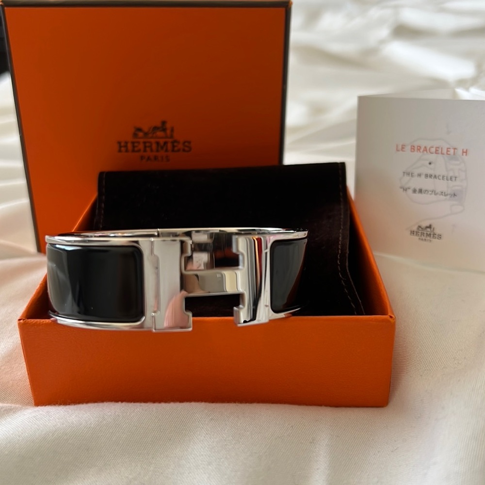Authentic Hermes Clic Clac H bracelet